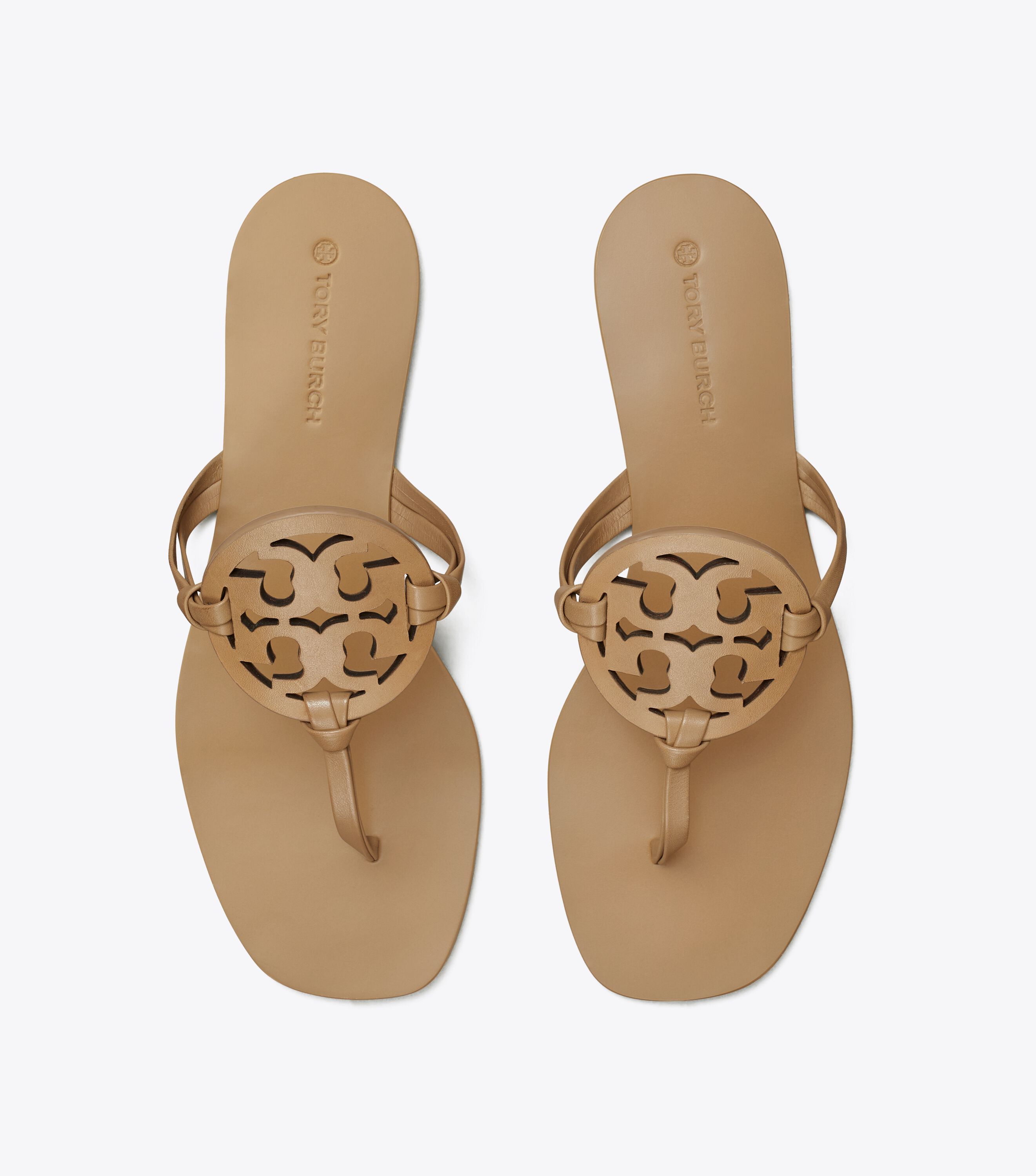 Tory burch miller square toe thong sandal deals