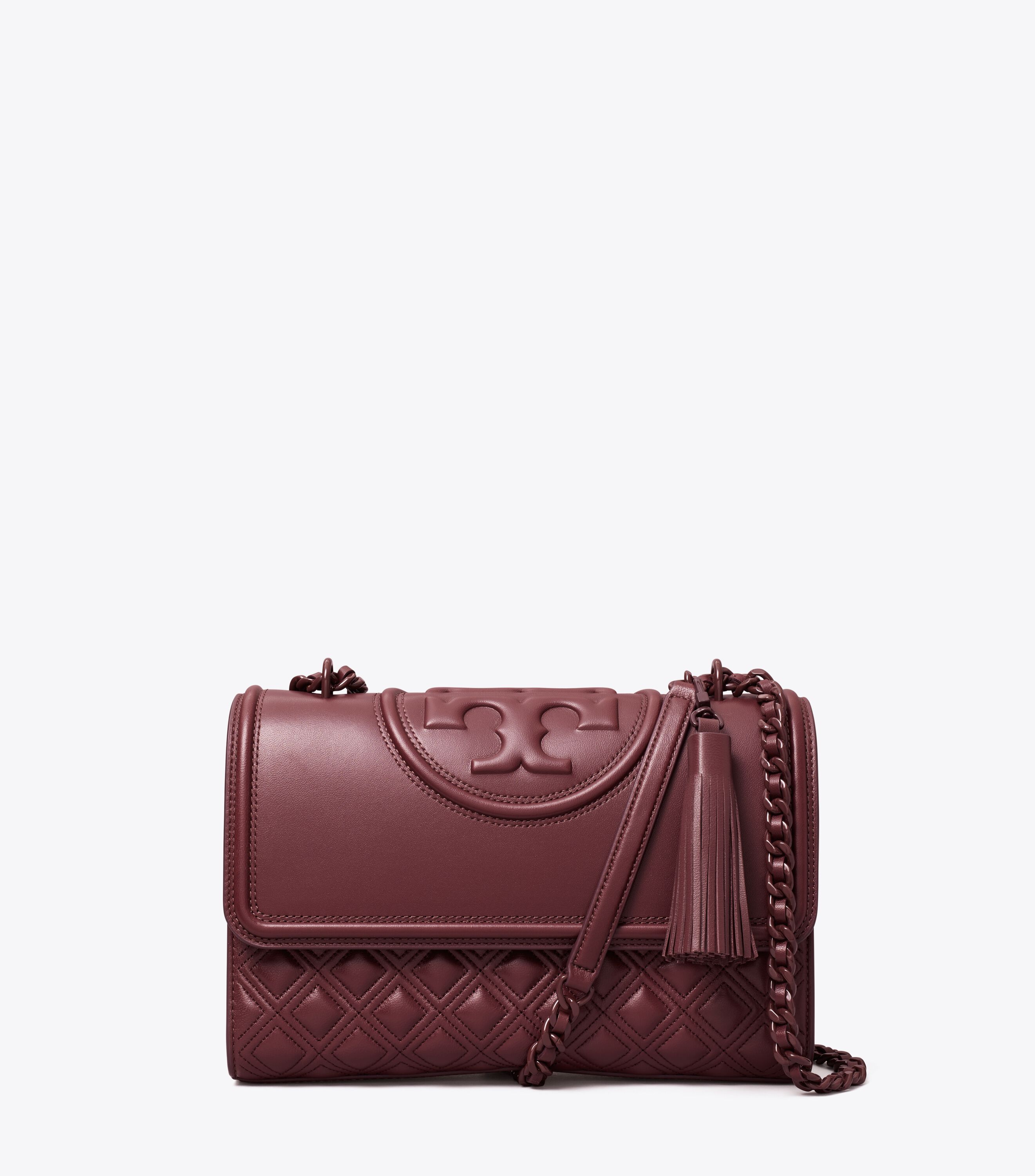 Tory burch hotsell red fleming bag