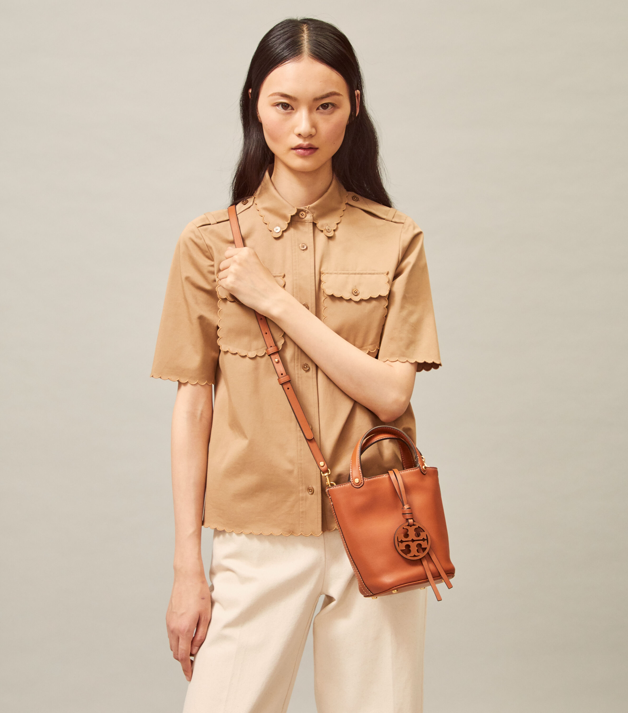 Tory burch deals miller mini bucket