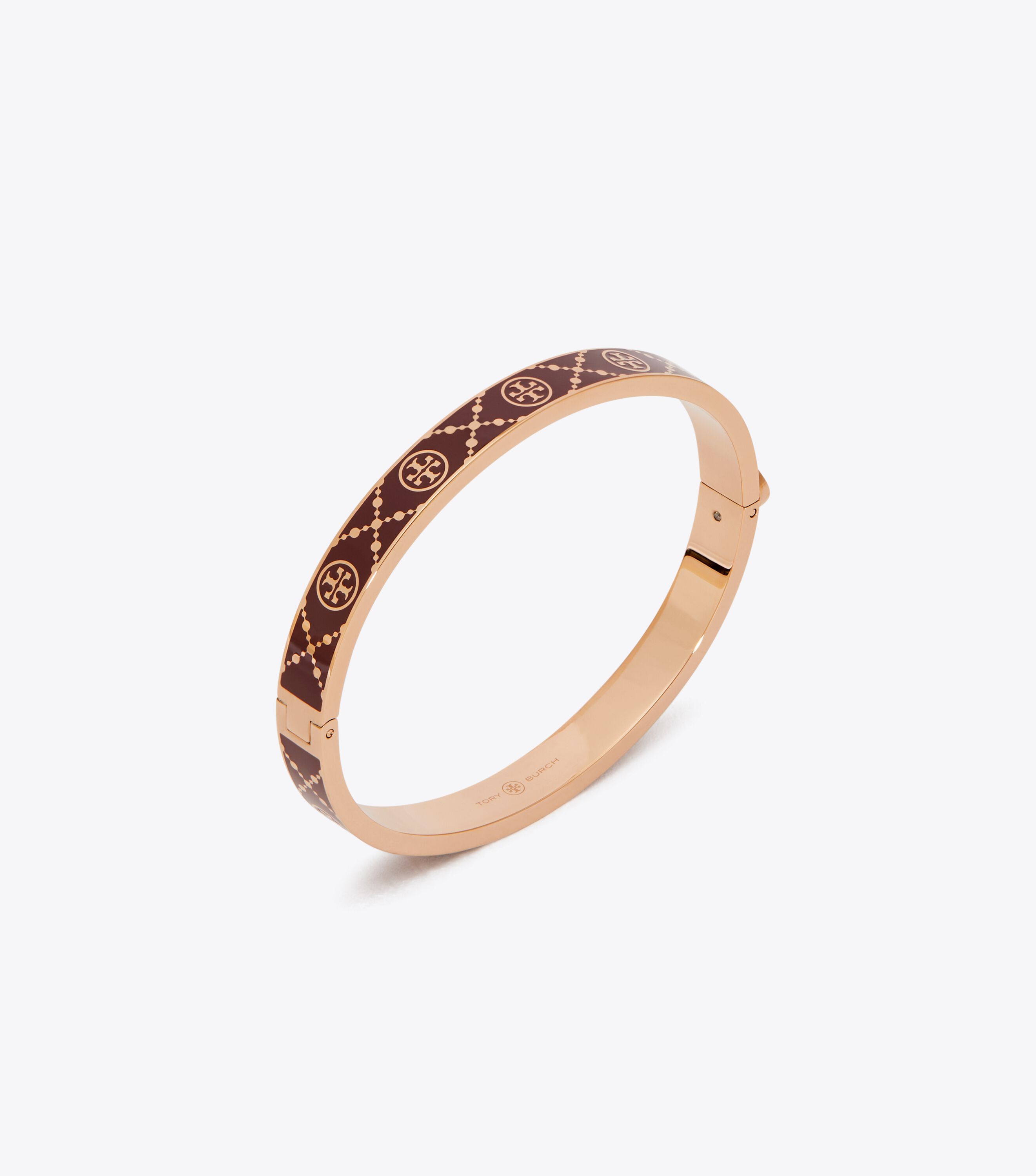 Tory burch bracelet rose gold on sale
