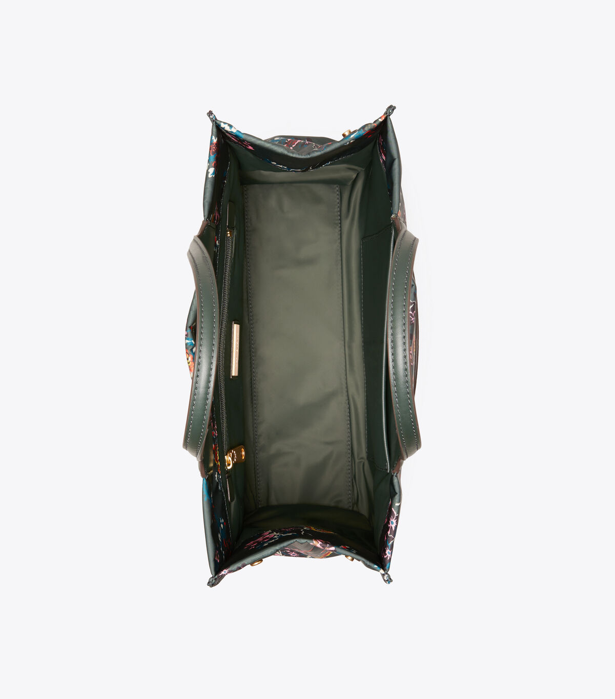 ella printed leather micro tote bag