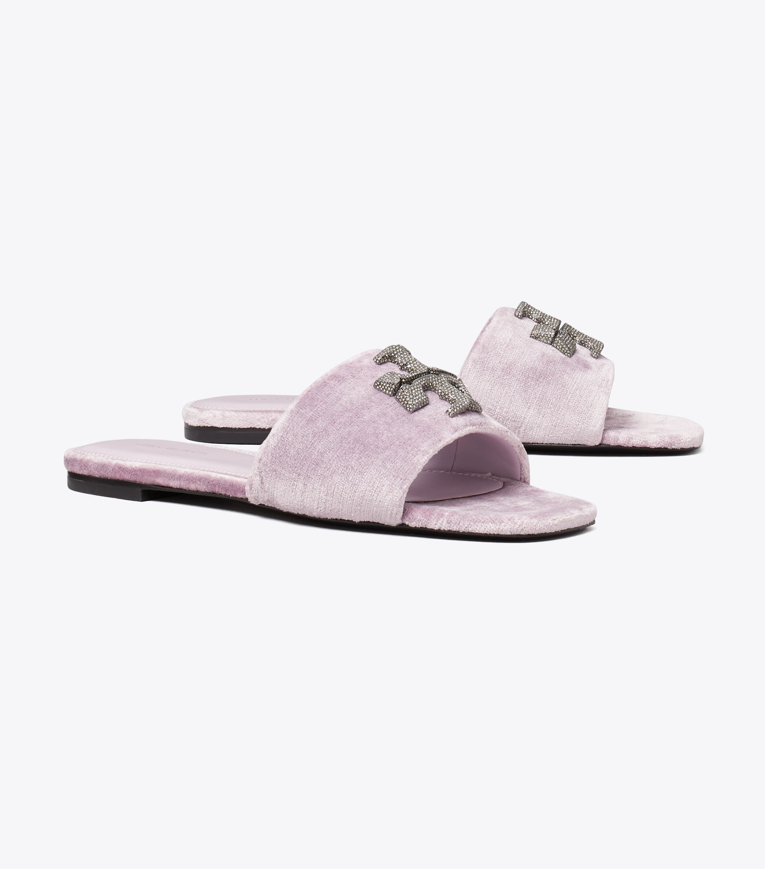 Eleanor Pave Slide, Lilac | Tory Burch UAE
