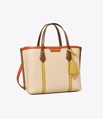 Perry Color-Blocked Small Triple-Compartment Tote