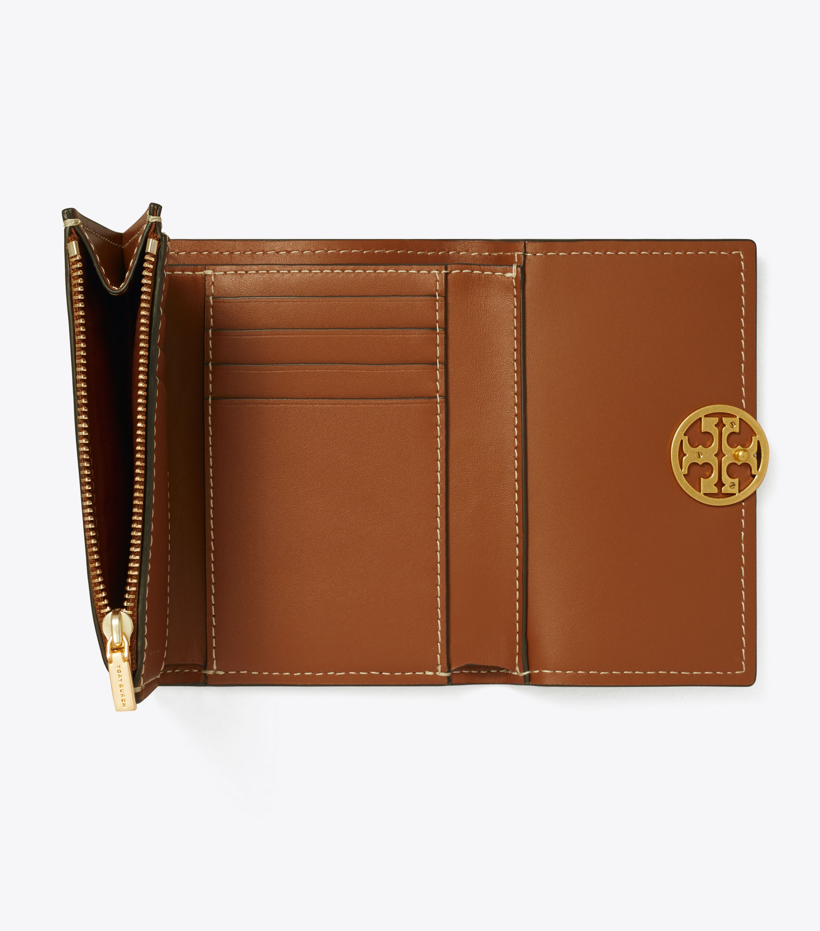 Tory burch brown wallet 2025