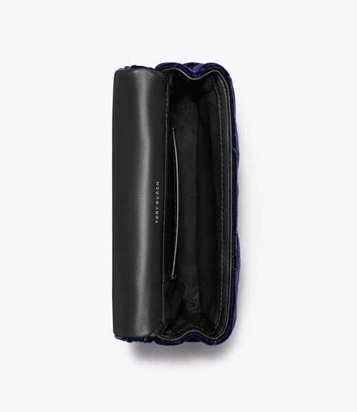 حقيبة ميني كيرا دايموند المخملية المبطنة tory burch حقيبة ميني كيرا دايموند المخملية المبطنة