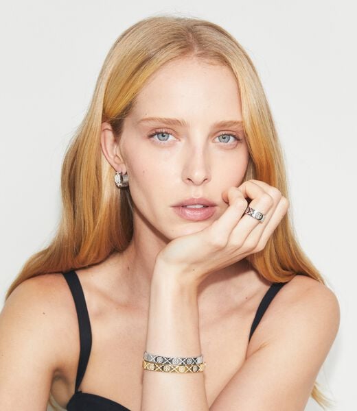 tory burch t monogram hinge bracelet