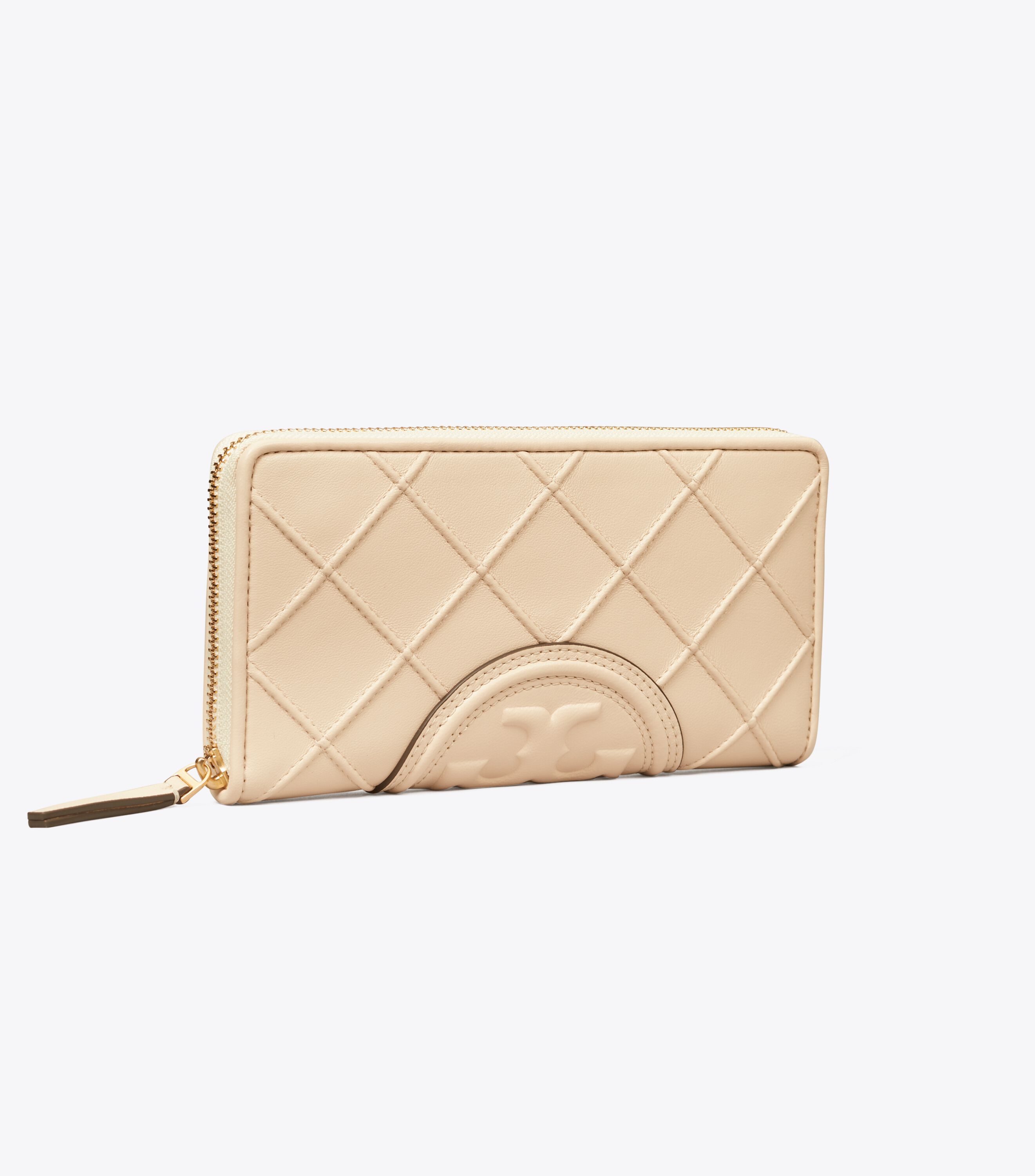 Fleming Soft Zip Continental Wallet Accessories Tory Burch