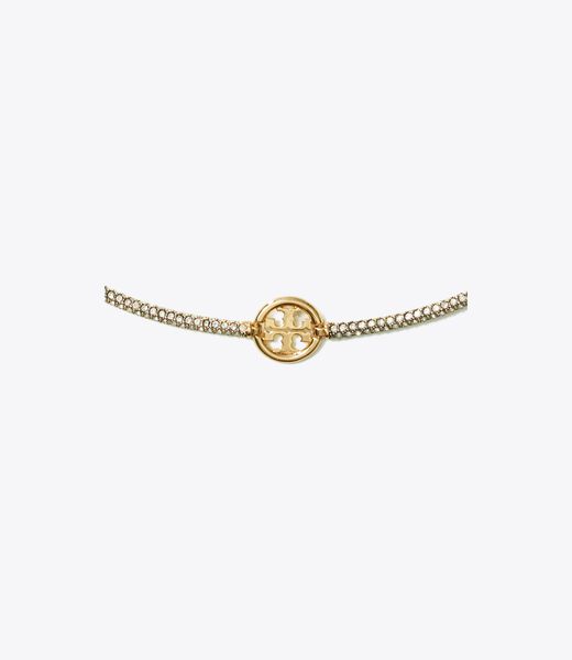 tory burch miller pave necklace