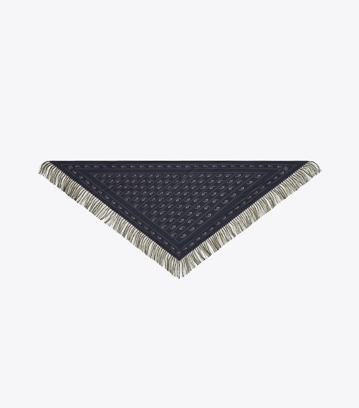 Silk Triangle Scarf tory burch silk triangle scarf