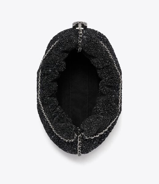 tory burch tb x bonbon mini fleming embellished hobo bag