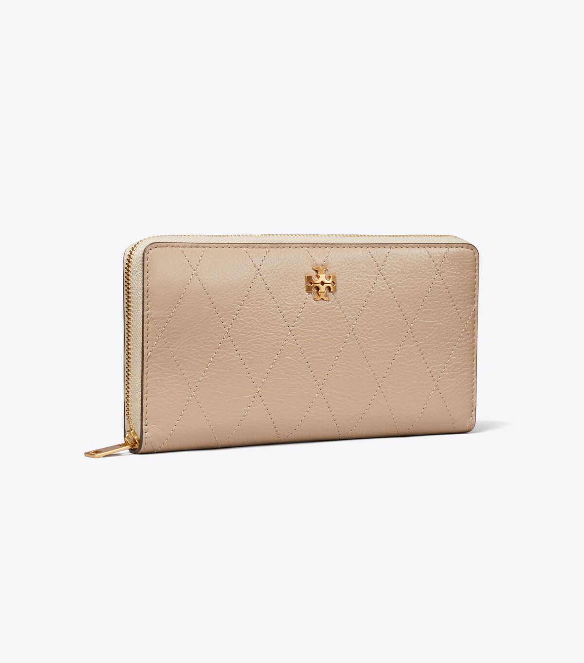 tory burch charlie quilted zip continental wallet