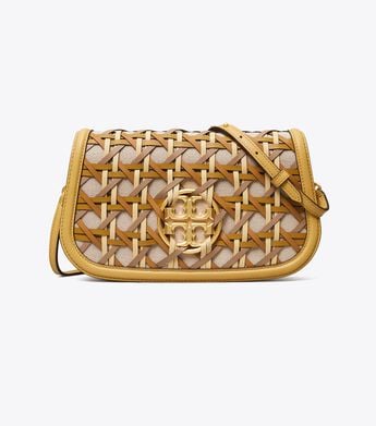 Miller Basket-Weave Convertible Shoulder Bag