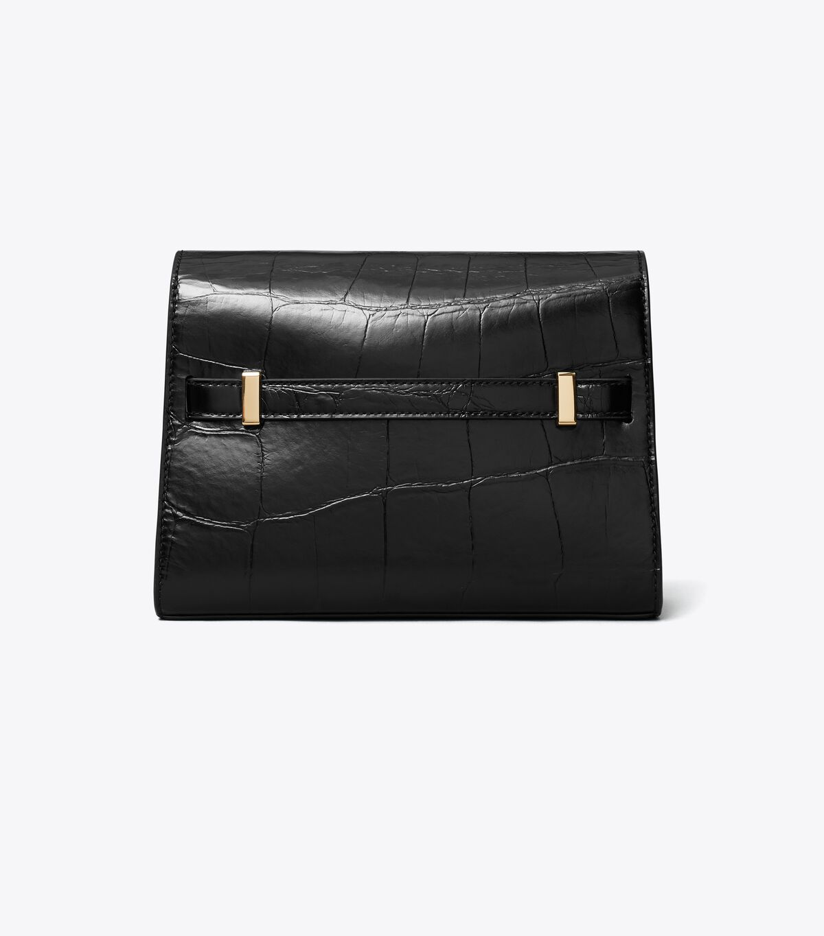tory burch lee radziwill croc embossed shoulder bag