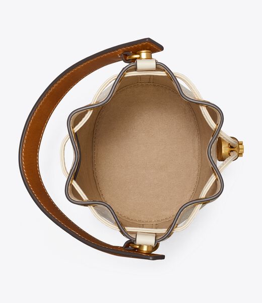 tory burch mini t monogram bucket bag
