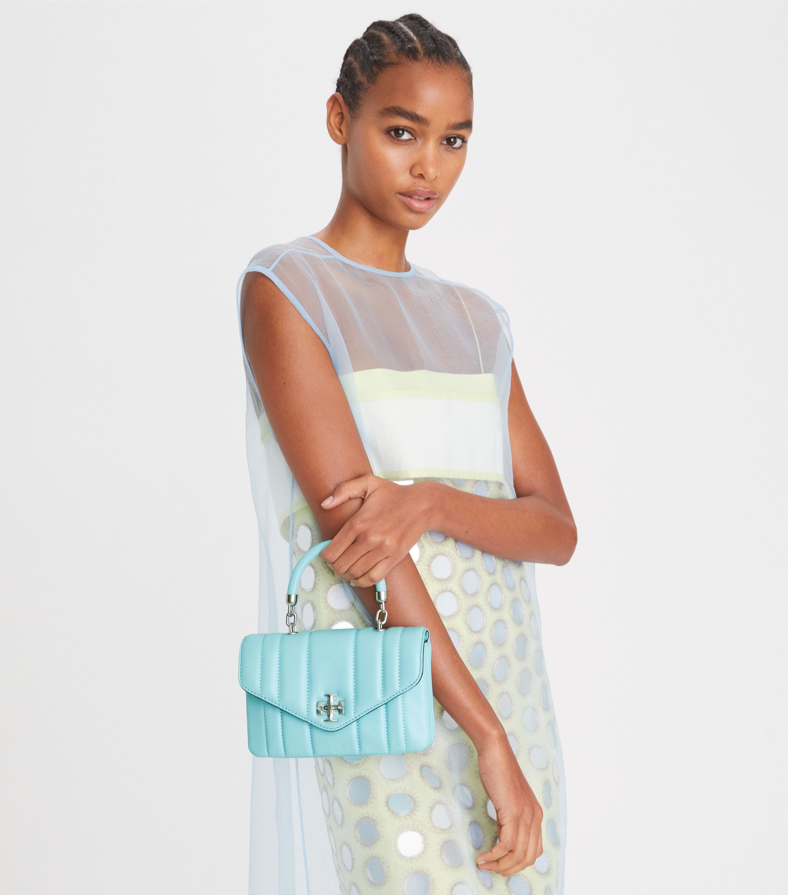 Tory burch kira discount top handle satchel