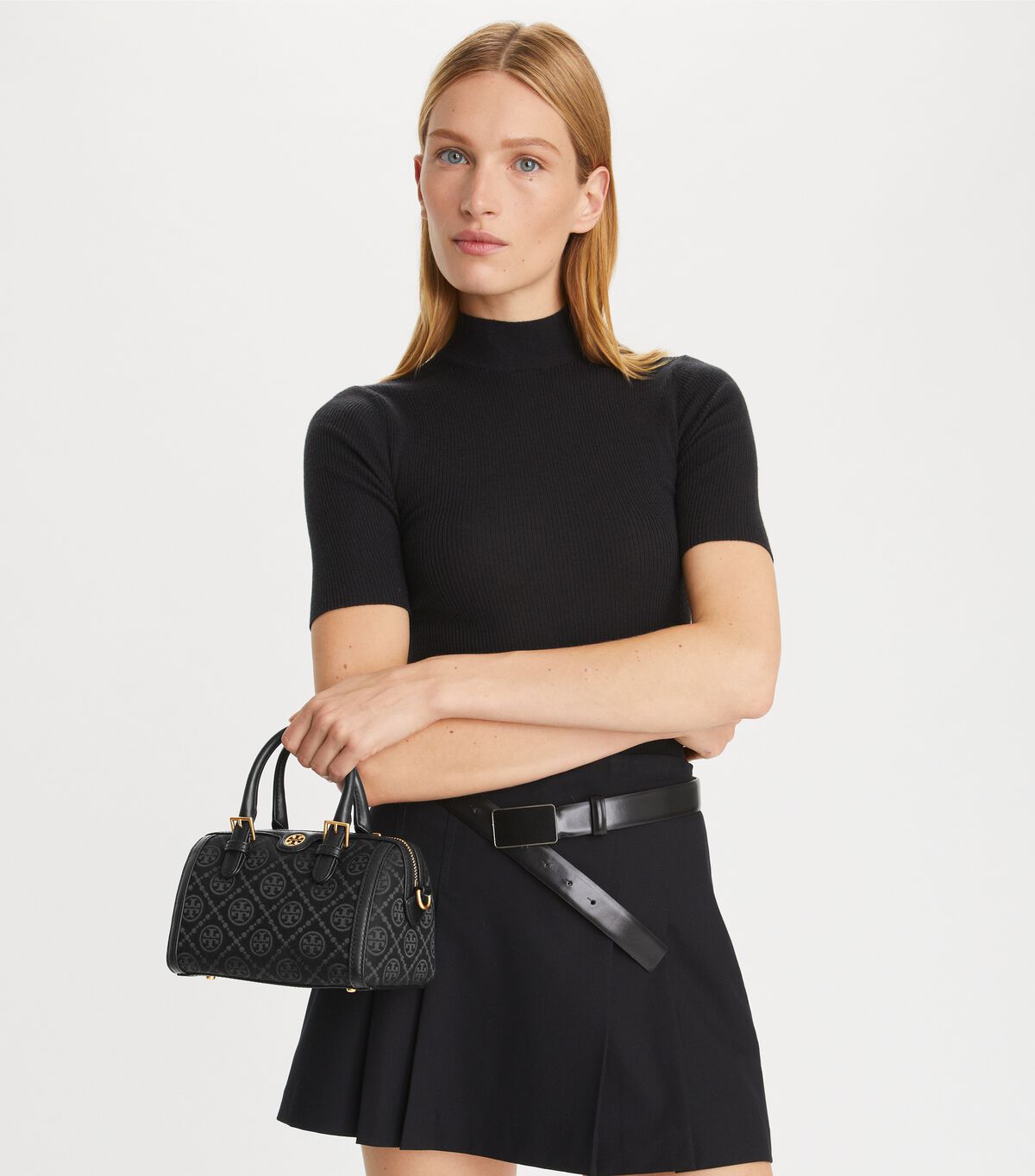 tory burch petite t monogram barrel bag