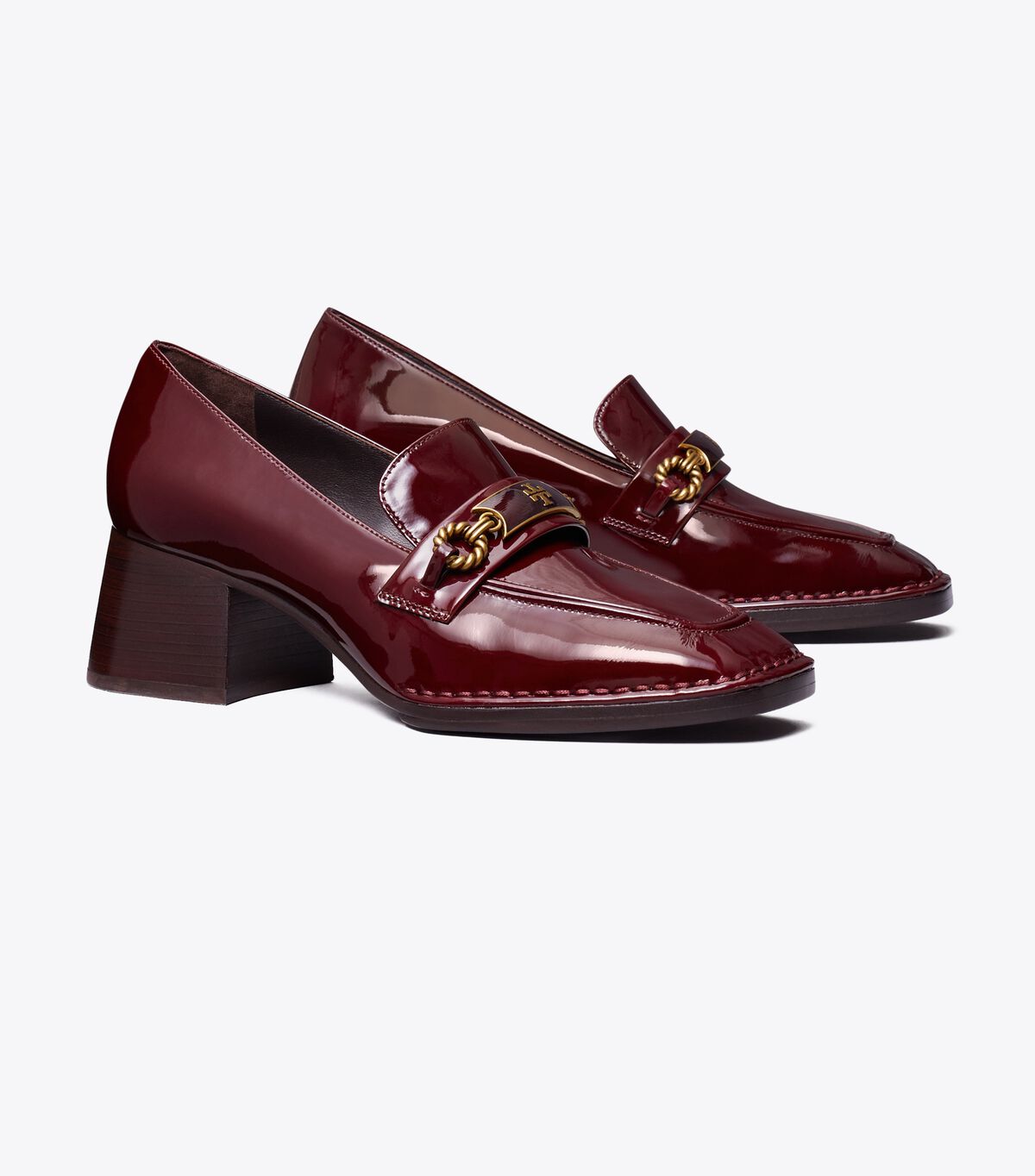 tory burch perrine heel loafer