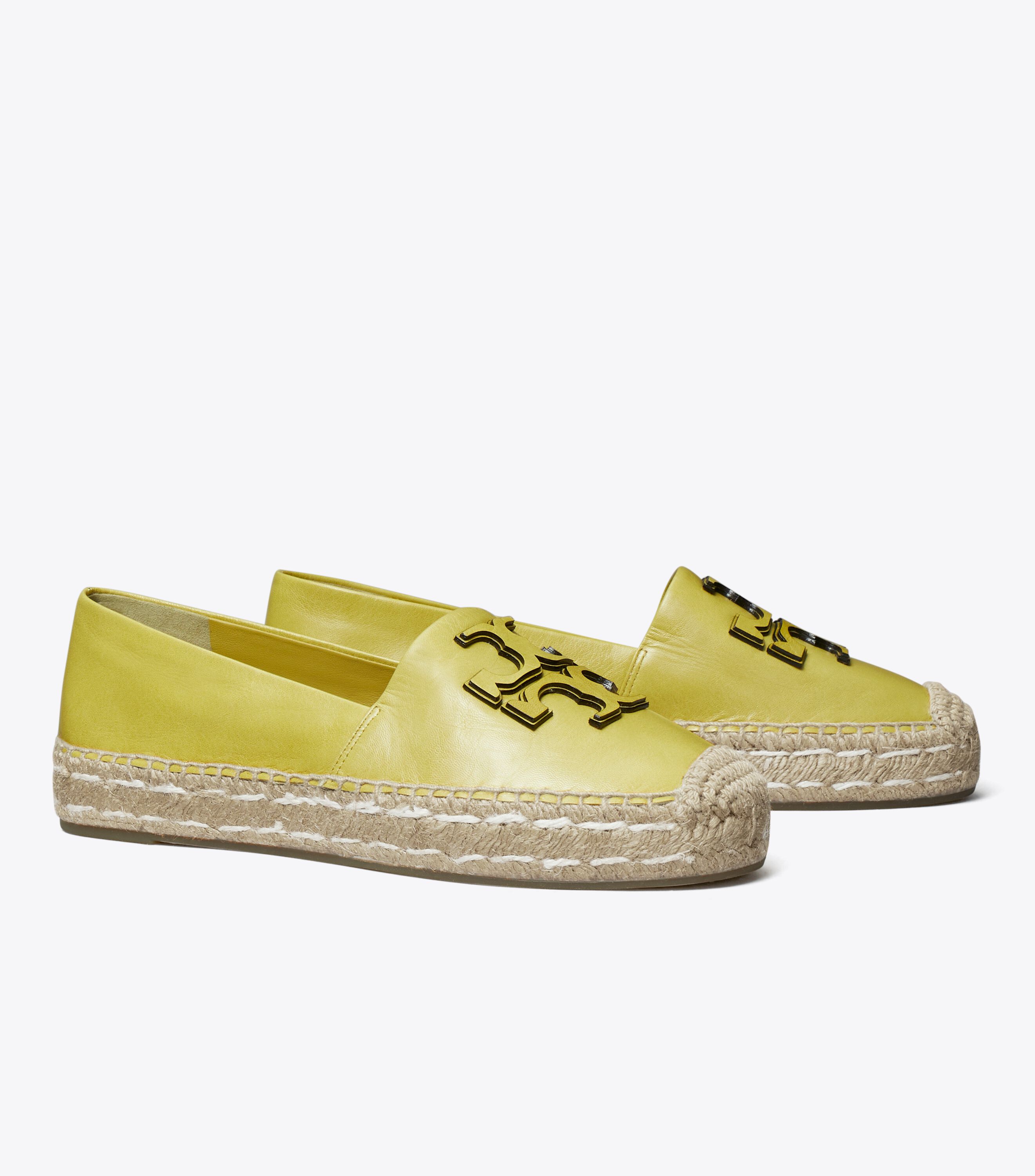 Yellow platform espadrilles hot sale