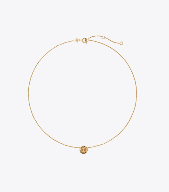 Kira Enamel Pendant Necklace | The Archive Edit | Tory Burch