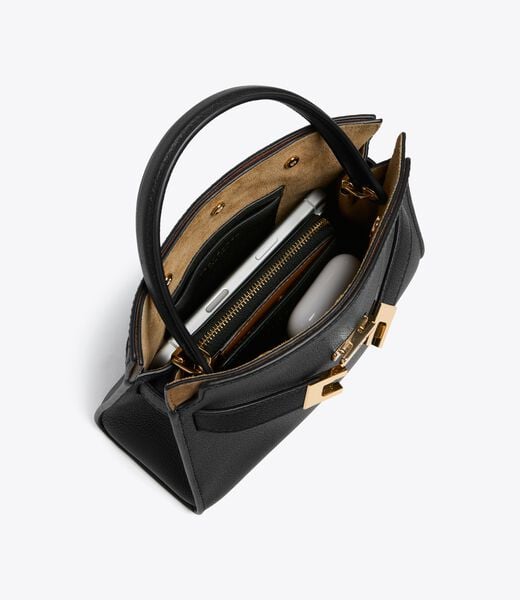 tory burch petite lee radziwill double bag