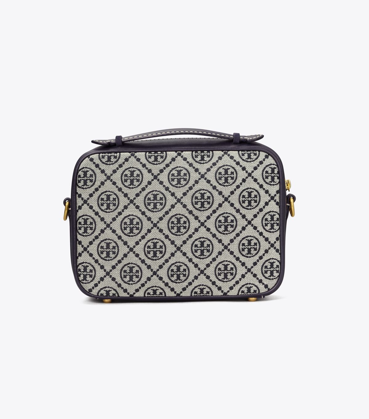tory burch t monogram jacquard camera bag