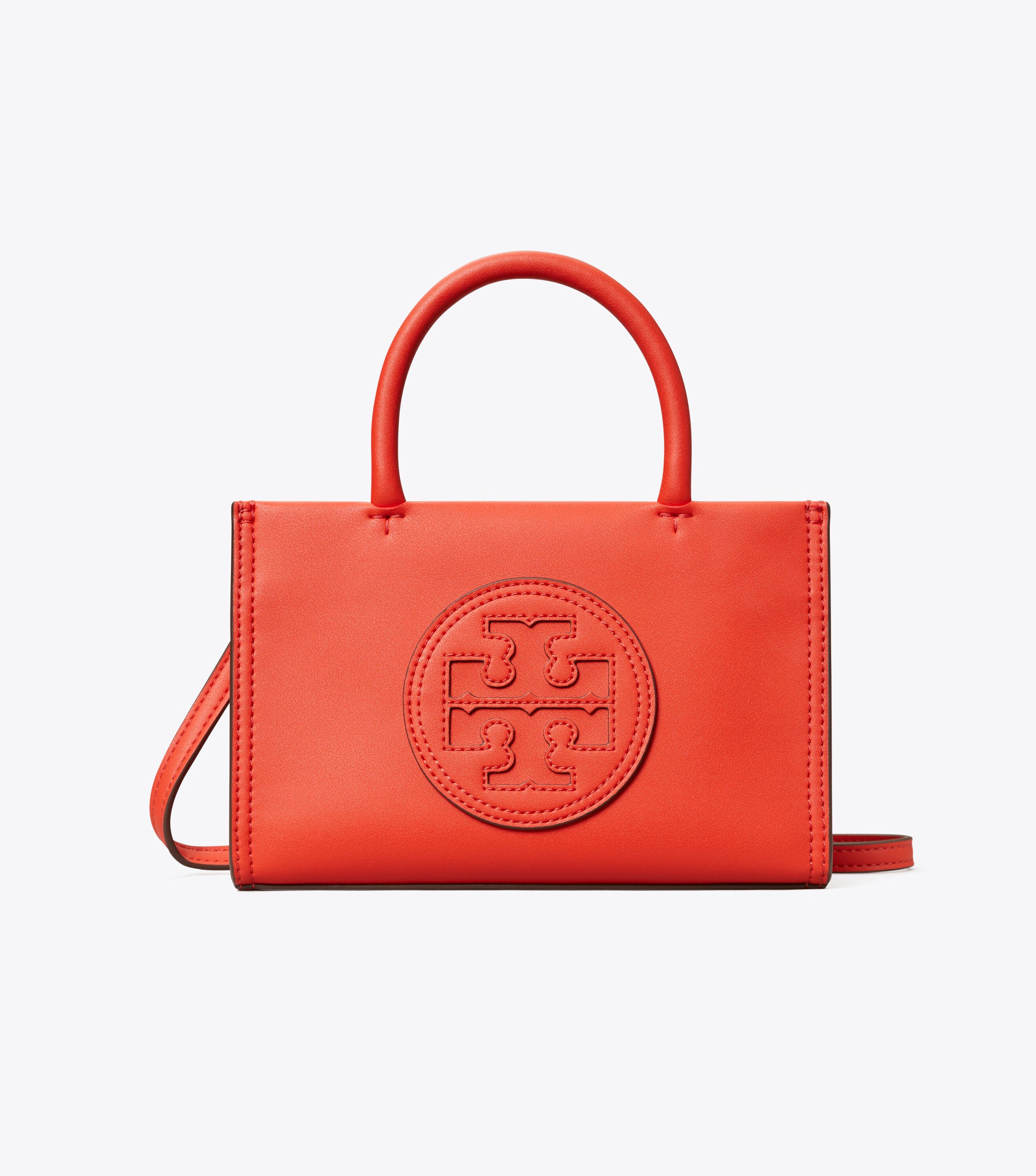 Mini Ella Bio Tote, Warm Fire | Tory Burch UAE