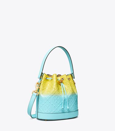 T Monogram Dip-Dye Bucket Bag