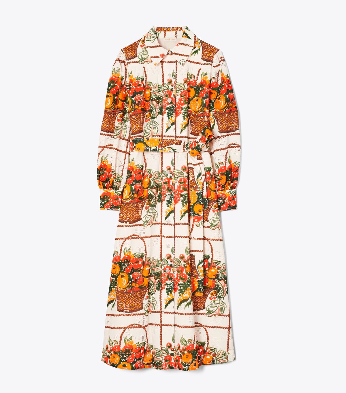 Printed Broderie Anglaise Painter's Dress