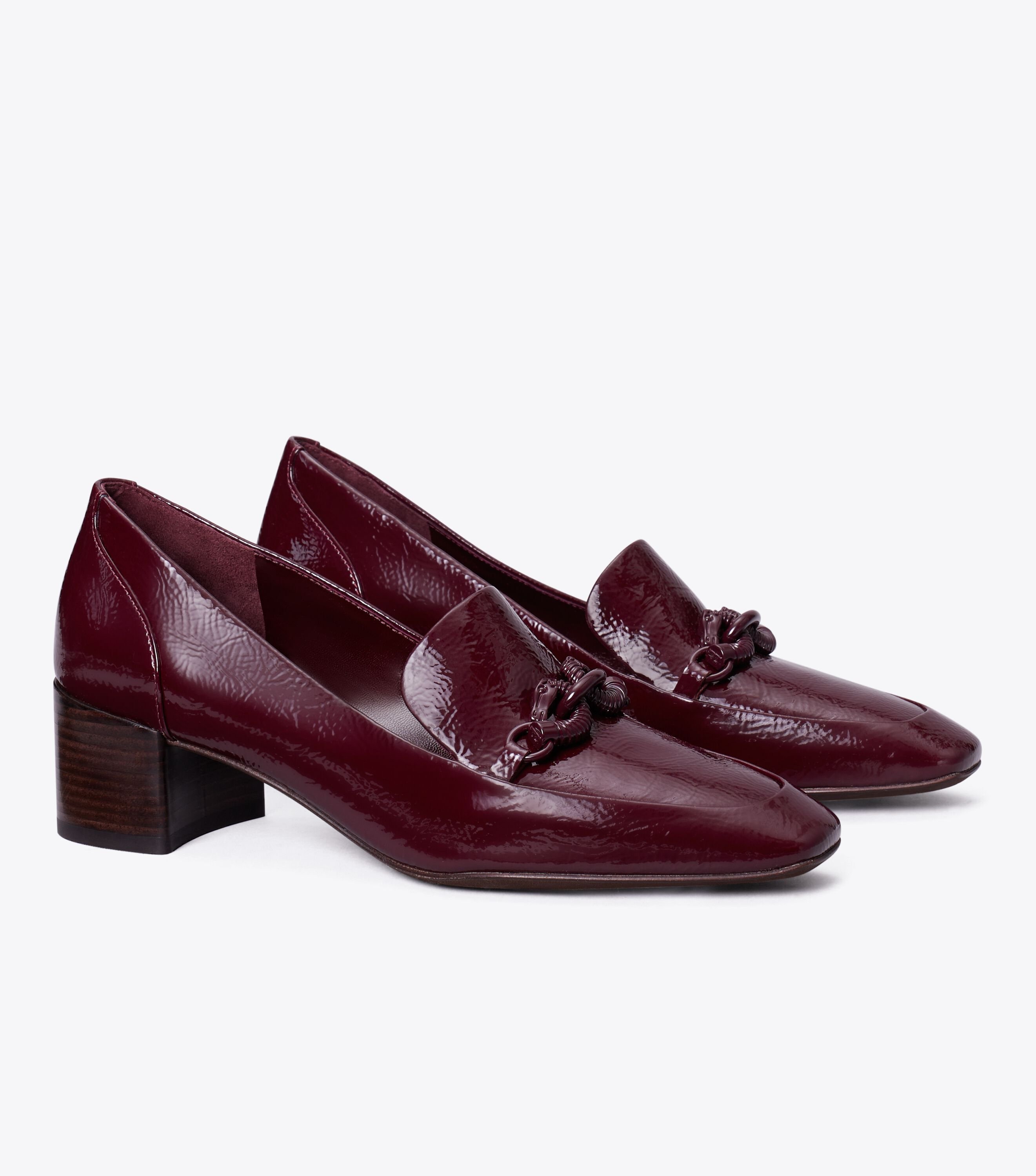 Jessa Heeled Loafer Shoes Tory Burch
