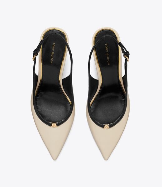 tory burch double t buckle wedge