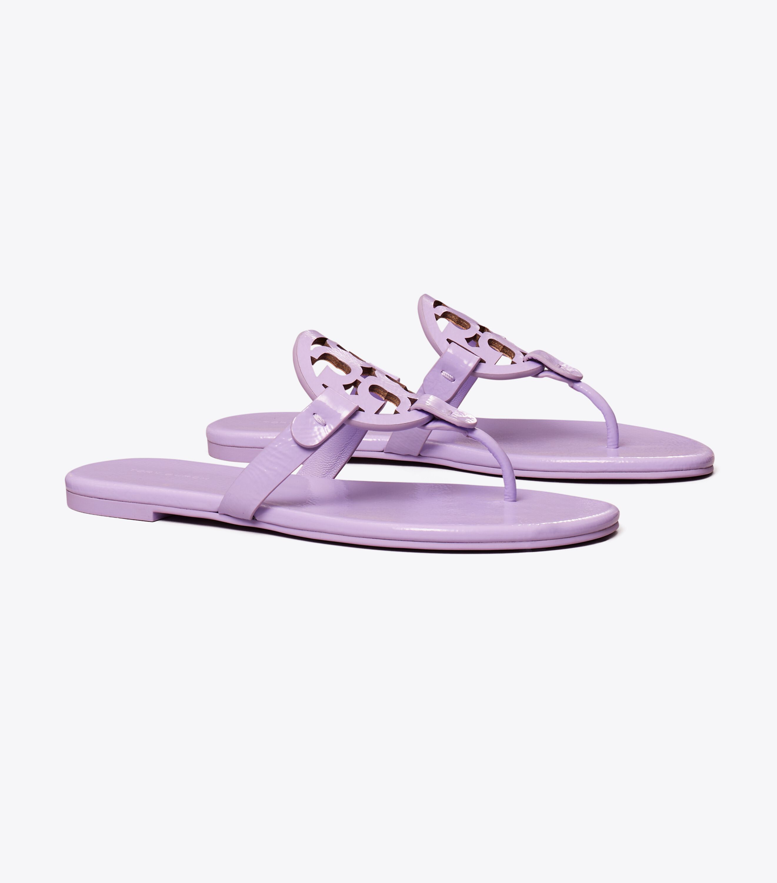 Purple tory shop burch sandals