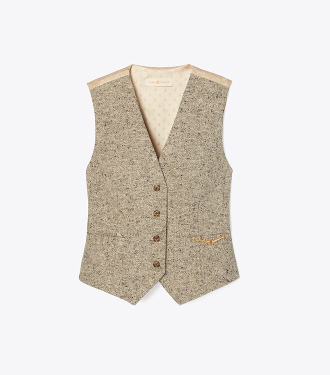 Linen Wool Vest