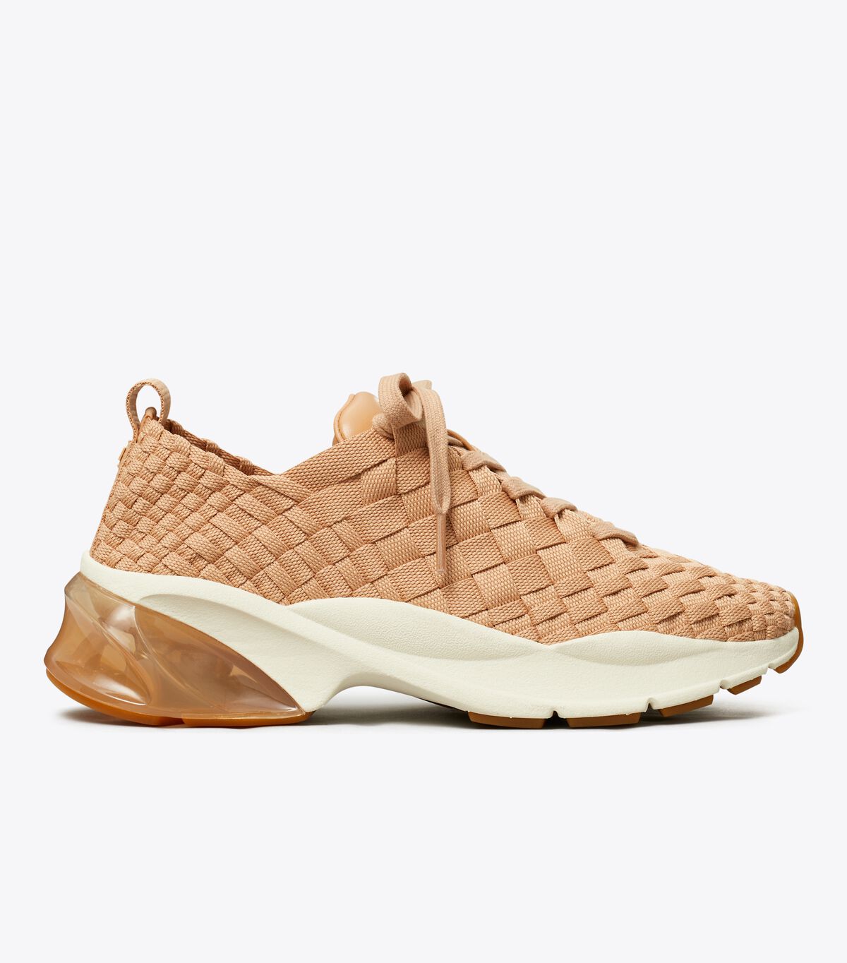 tory burch good luck woven trainer