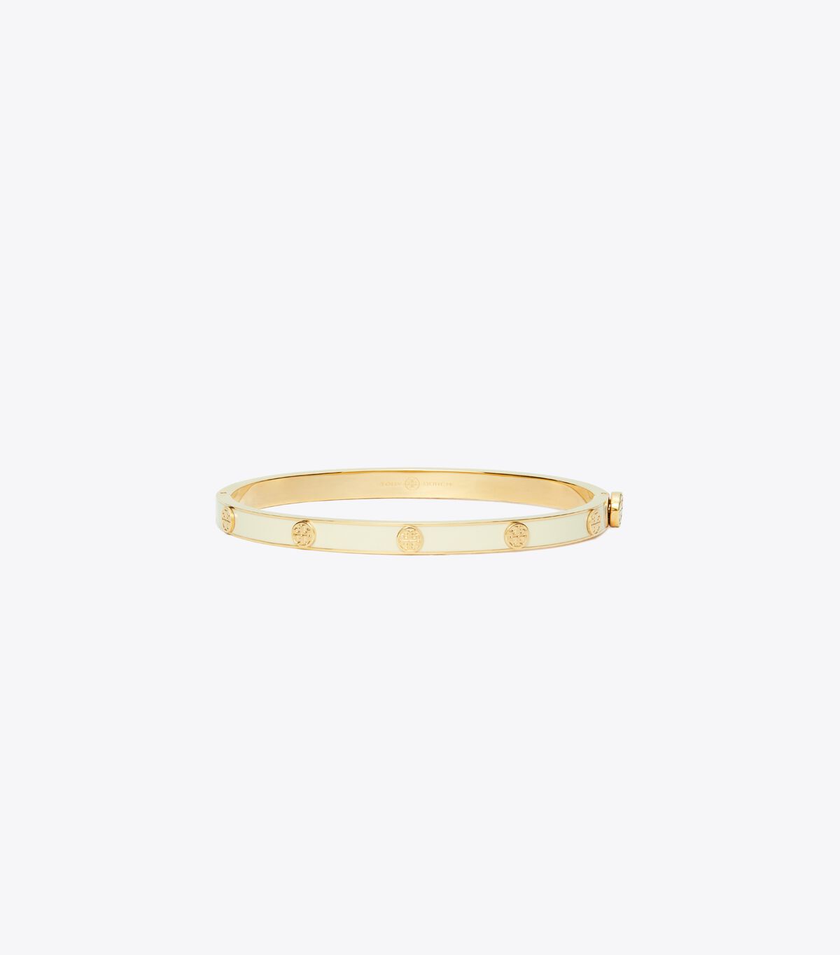 tory burch miller stud enamel 5mm hinge bracelet