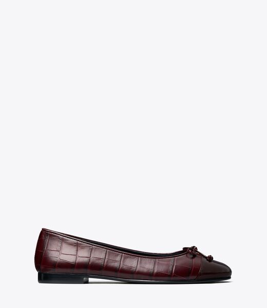 tory burch cap toe ballet