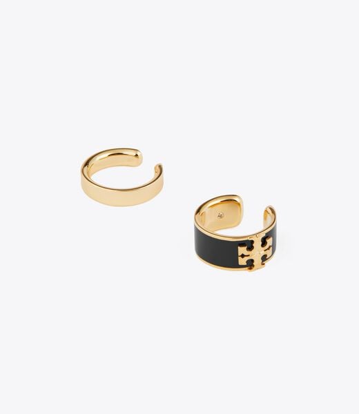 tory burch kira enamel ear cuff set