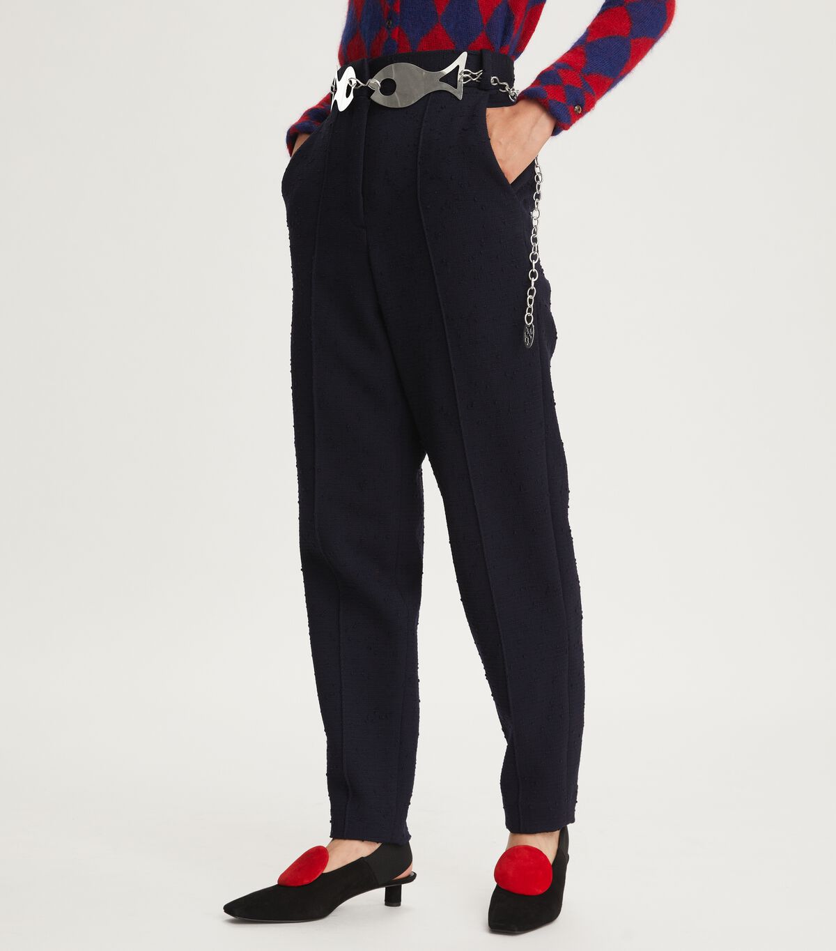 tory burch wool pant