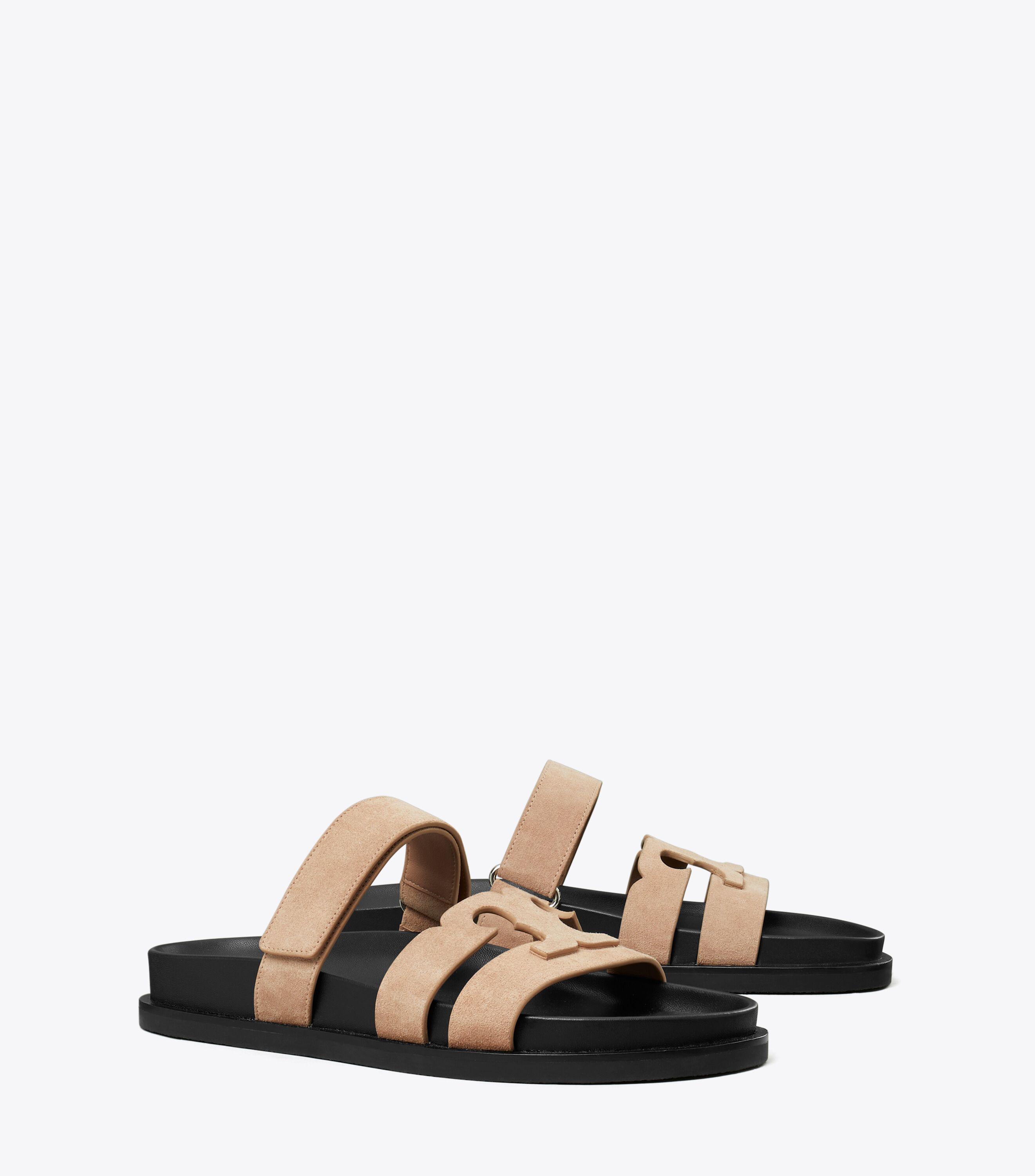 シューズ・サンダルその他 TORY BURCH Woman Flat sandals Beige 159919 250 Tory Burch Women's Miller Flat Sandal, Gold, 6.5 : Amazon.ca