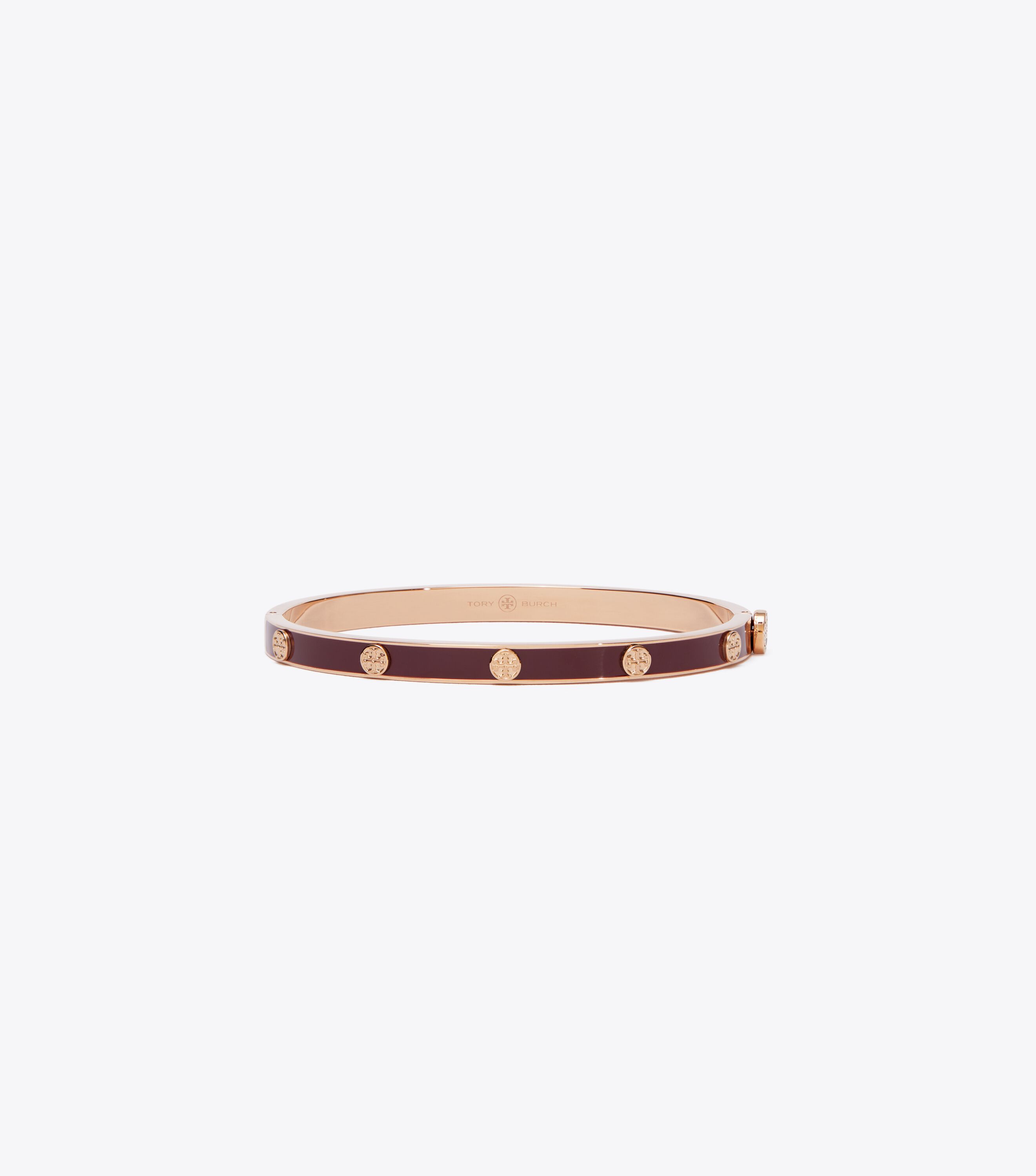 Tory burch rose gold bracelet clearance