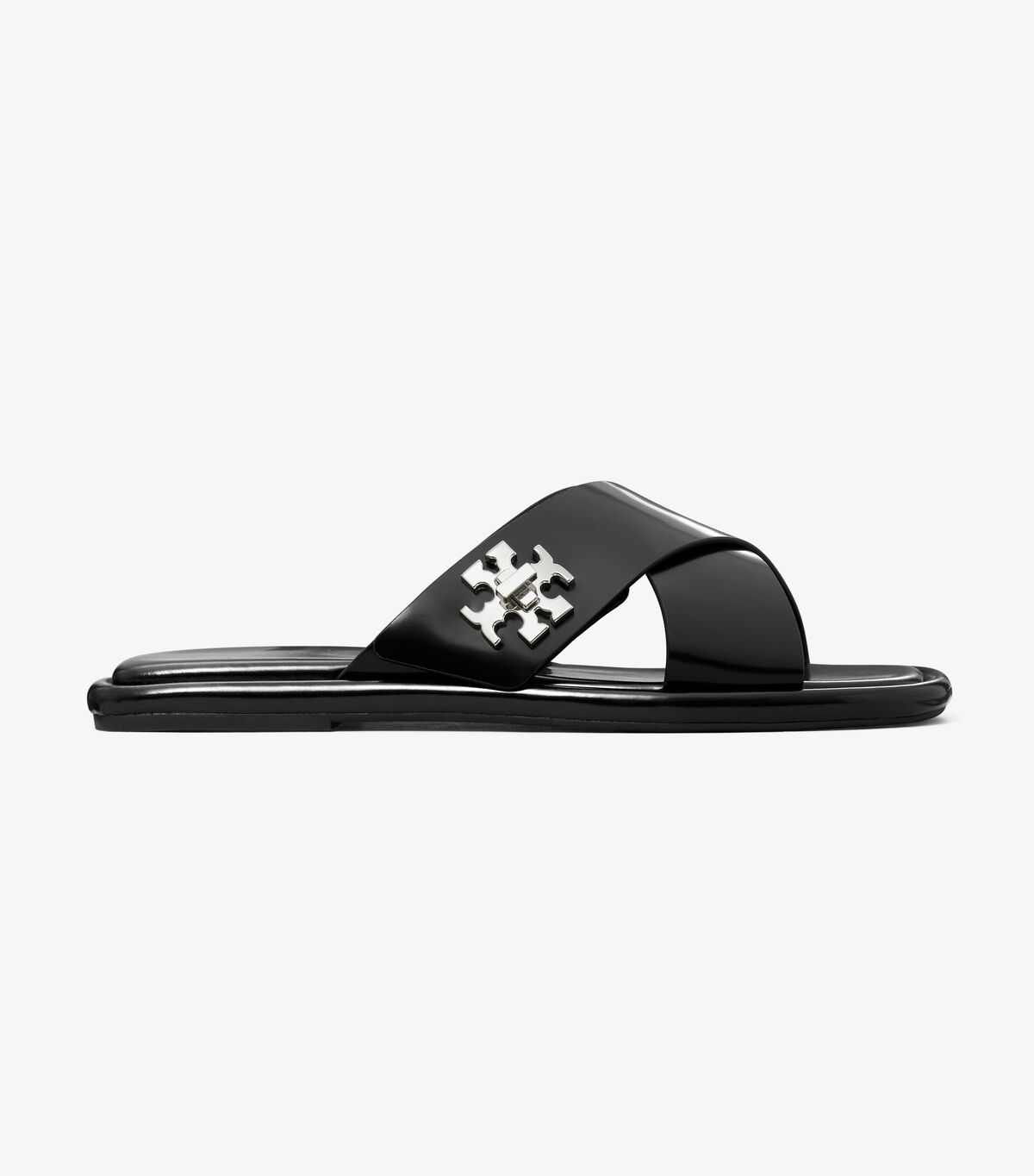 tory burch turnlock slide