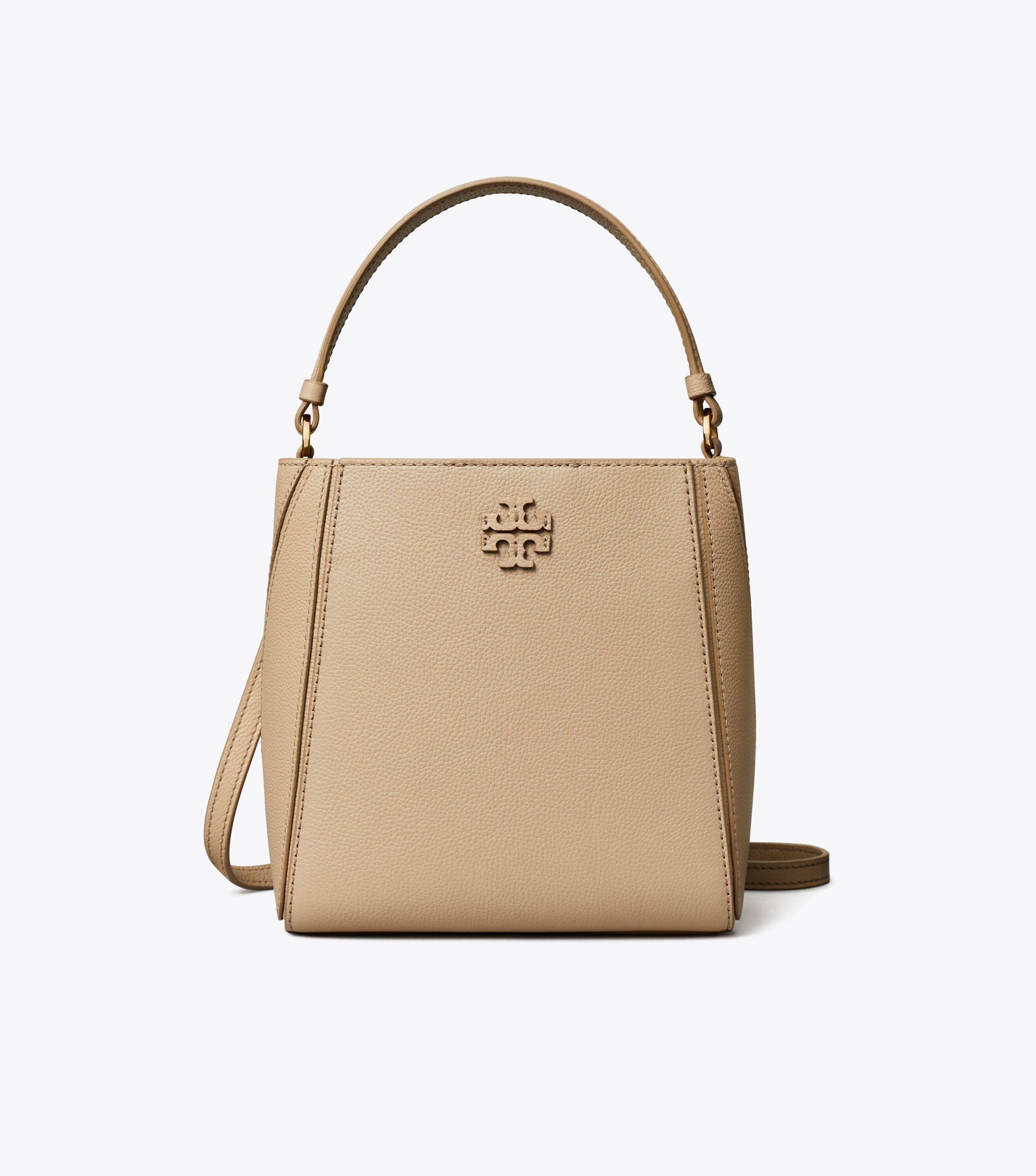 【かえで】Tory Burch MCGRAW BUCKET BAG Small McGraw Bucket Bag, Fresh Clay | Tory Burch UAE