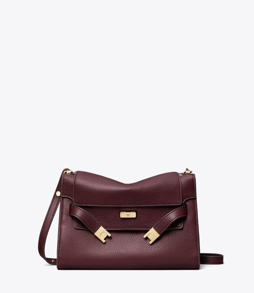 tory burch حقيبة كتف لي رادزيويل المرصعة بالحصى