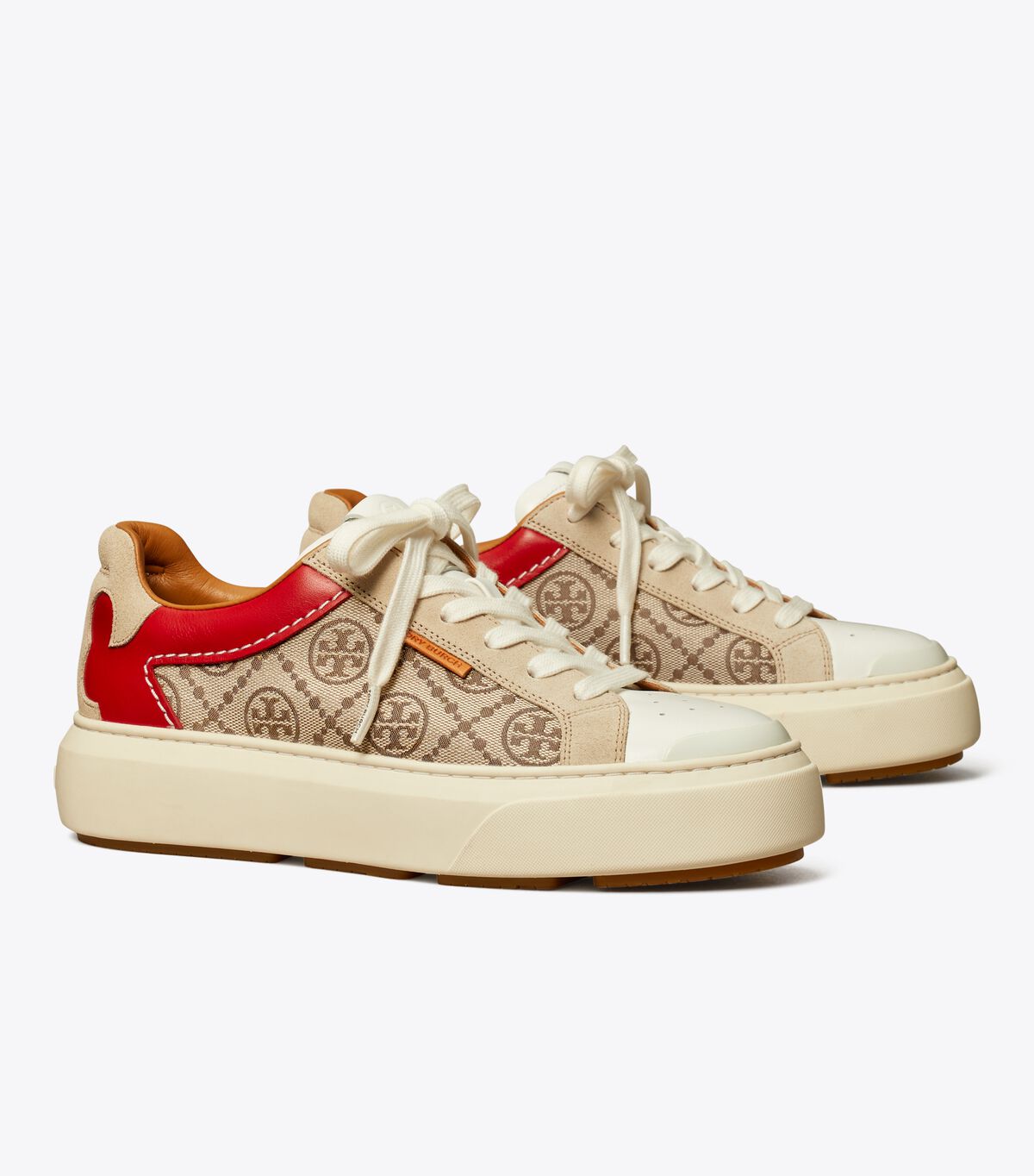 tory burch t monogram ladybug sneaker
