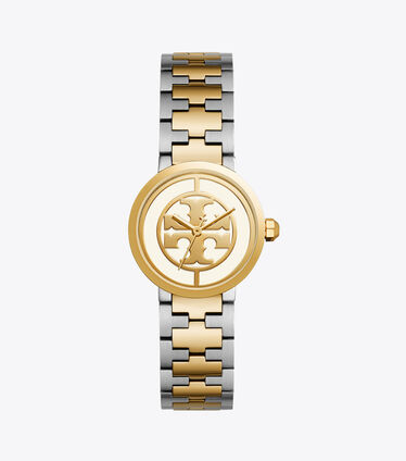 Reva Watch, Two-Tone Gold/Stainless Steel/Ivory, 28 Mm
