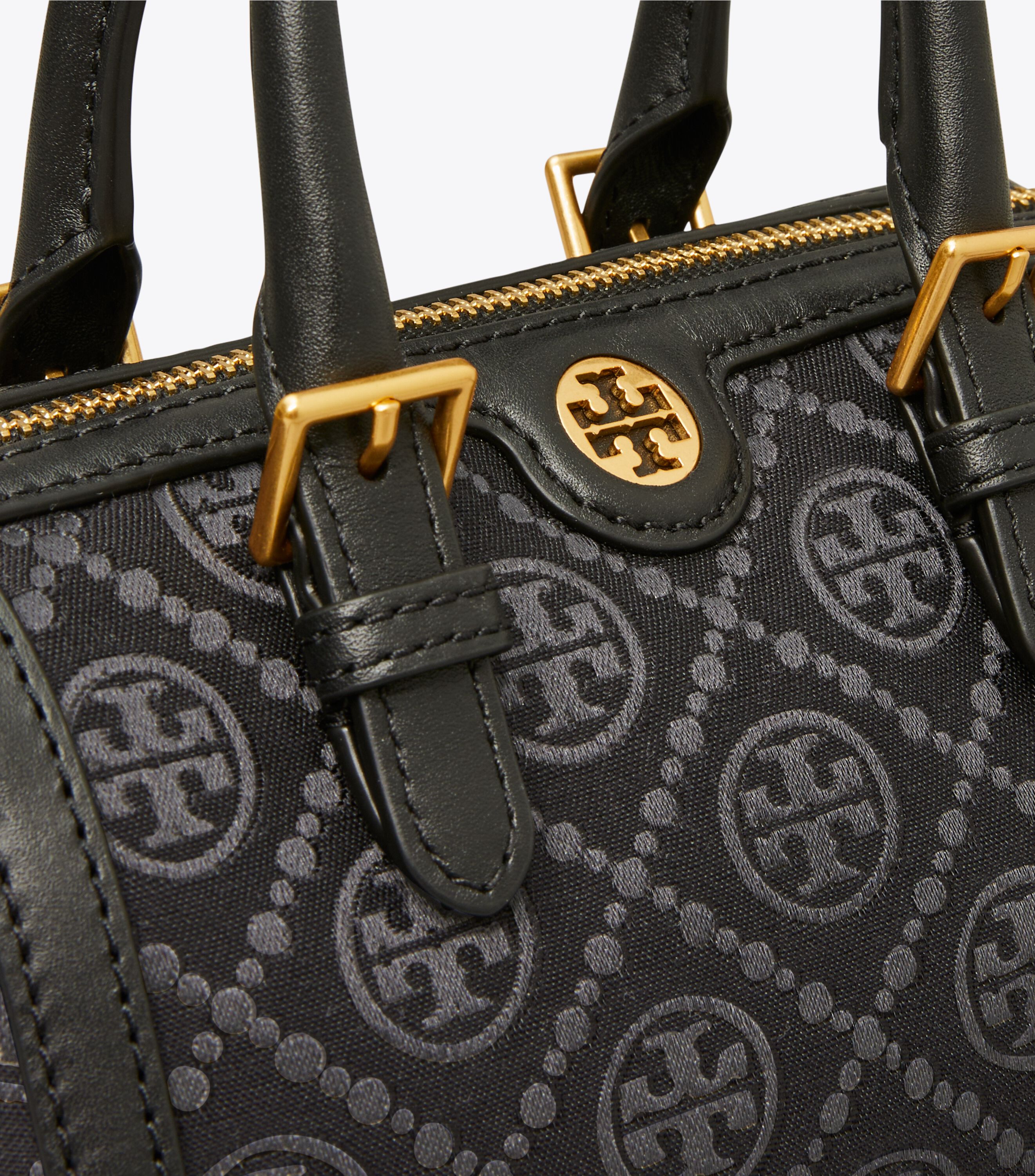 Tory Burch Petite T Monogram Barrel Bag Tory Burch UAE