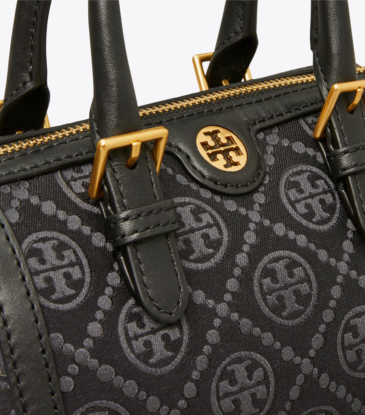 tory burch petite t monogram barrel bag