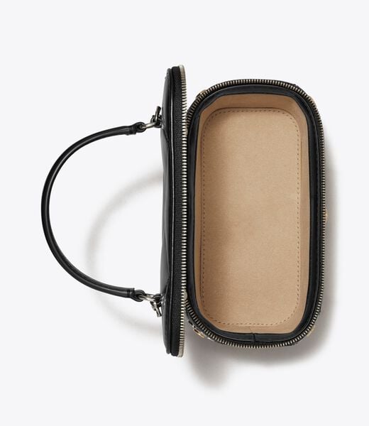 tory burch kira diamond quilt clover vanity case