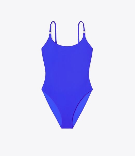 Solid Swimsuit tory burch solid swimsuit