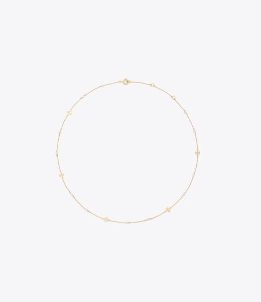 tory burch kira pearl delicate necklace