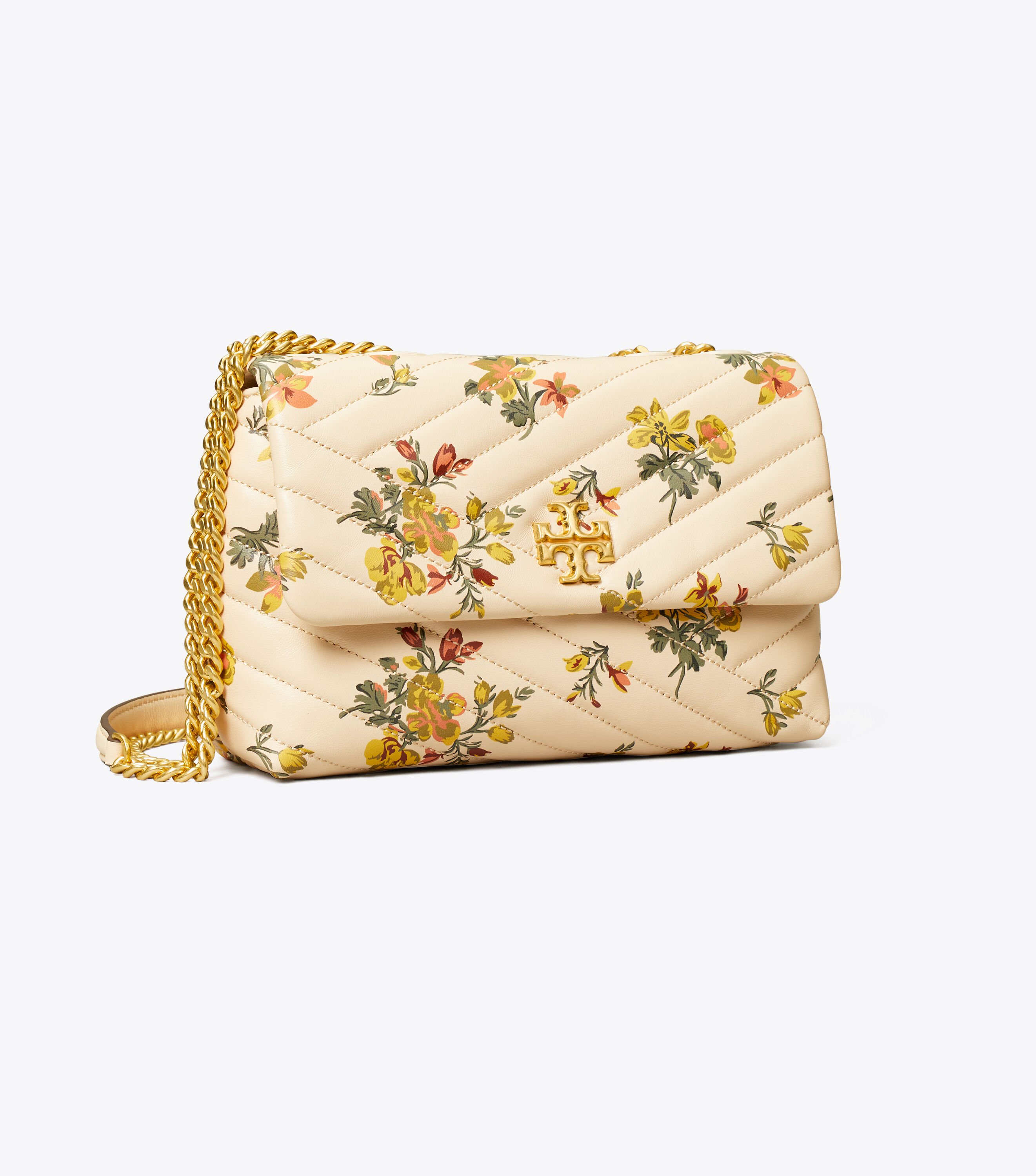 Tory burch kira floral double discount strap shoulder bag
